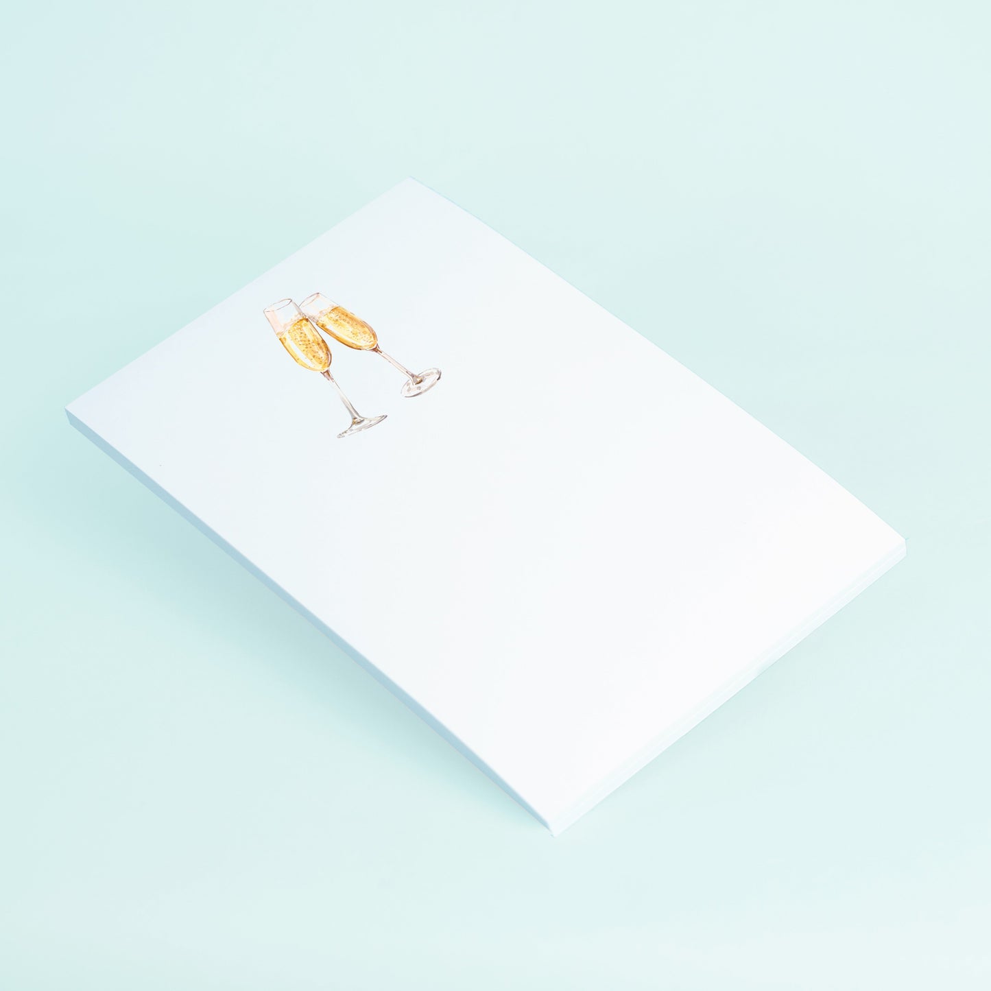 Champagne Clink Notepad