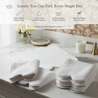 Bath Towels – Fluffy, Ultra Soft & Highly Absorbent (4 pieces)