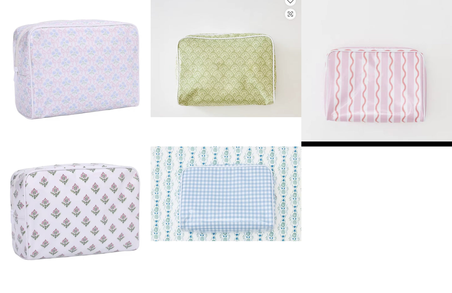 Clear Coat Xl Toiletry Bag - Monogram Option
