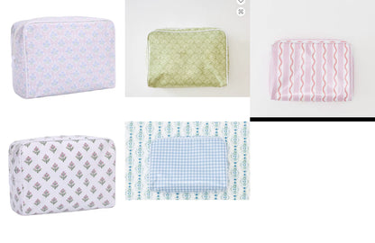 Clear Coat Xl Toiletry Bag - Monogram Option