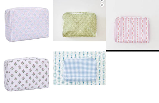 Clear Coat Xl Toiletry Bag - Monogram Option